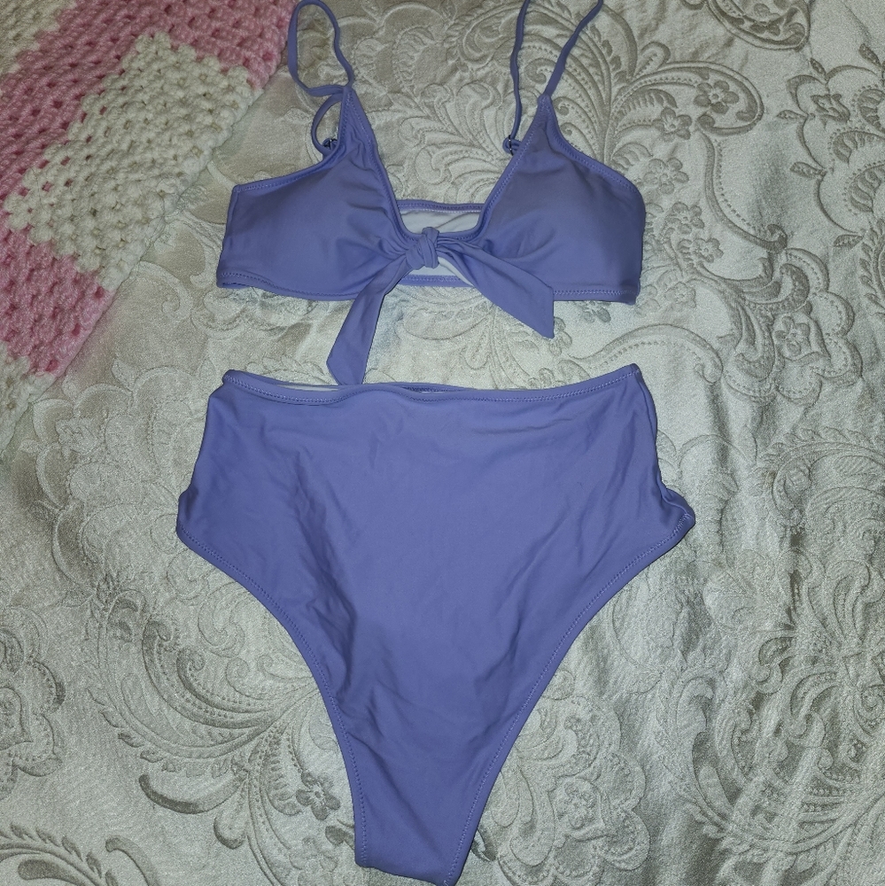 Care Label two piece purple bikini - Picture 5 of 5